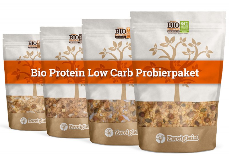 Bio Protein Low Carb Müsli Probierpaket